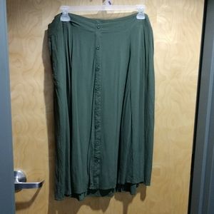 Torrid Olive Green skirt